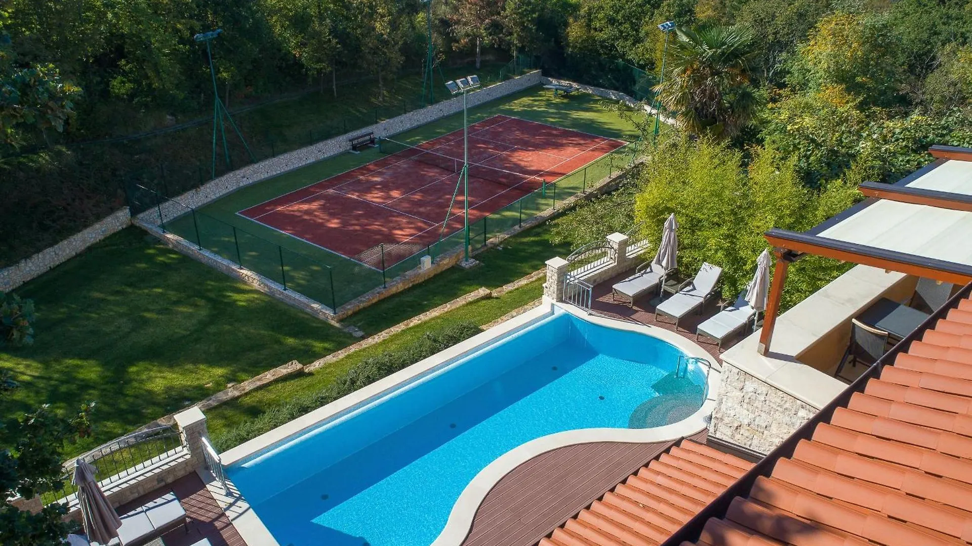 Wunderschoene Ferienvilla Vlastelini Krapan Croatia